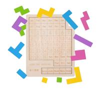 Jingyash Puzzle Calendrier À Plateaux,Entraînement Logique Interactif - Jeu De Défi Quotidien Sur Les Dates,Pour Les Trajets, La Chambre, La Salle De Classe, Les Adultes, Les Ados, Les