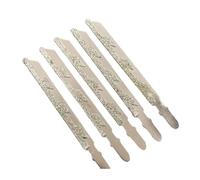Jingyingtt Lot de 5 lames de scie sauteuse diamantées de 101 mm (4 pouces), à tige en T, for fibre de verre, marbre, plastique, carrelage