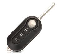 Jingyuqin-Coque De Clé De Voiture À Distance,Pour Fiat 500 Krasnopunto Bravo Ducato Kit Boxer Cristaux En Jumper Auto,2/3btn,10 Pièces - Type 3btn White Trunk-For Lancia