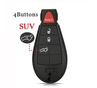 Jingyuqin M3n5wy783x Iyz-C01c Clé À Distance Intelligente 433mhz Id46 Pcf7941 Puce Pour Chrysler Ville Et Pays Dodge Caravane Voyage - Type 4buttons Suv-For Dodge #B