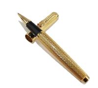 Jinhao 1200 Dragon d'or Rouge Cristal Stylo Roller Yeux