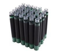 Jinhao Lot de 30 cartouches d'encre pour stylo plume, taille standard Vert