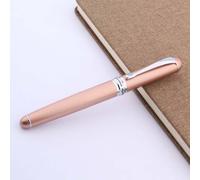 Jinhao-Stylo Plume De Calligraphie En Plaque De Cuivre,Plume Ronde Dorée,Plume G,Corps Épanoui,Fournitures Scolaires De Bureau,Stylos De Papeterie,750 G - Type Rose Golden