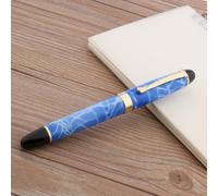 Jinhao-Stylo Plume X450 G Nib En Cuivre,Calligraphie Dorée,Fournitures Scolaires Et De Bureau - Type Sky Blue