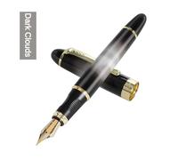 Jinhao-Stylo Plume X450 Oblique/M Type, 1.0mm, Plume Fine, Stylos De Luxe Élégants, Fournitures Scolaires Et De Bureau, Papeterie