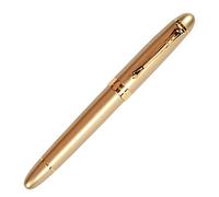 Jinhao X450 Stylo-plume en marbre bleu, pointe moyenne, bordure dorée, 16 styles