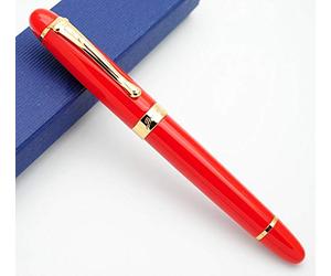 Jinhao X450 Stylo plume M (rouge chinois), plume M