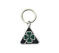 jinhuo Set d'Emblèmes Métalliques pour Alfa Romeo Giulia Stelvio 2017-2025 Tonale 2022-2025 - Volant Lettres Adhésives Porte-clés Quadrifoglio Styles Multiples,Keyring-B