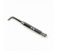 Jinhxofs Son Auriculaire Stylet Réflexologie Manuel Stylo Réflexologie Faciale pour Acupuncteurs, Réflexologues, Acier Inoxydable