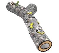Jinhxofs Tunnel pour Chat Tube Jeu Chat Accessoire Crinkle Polyester Arbre avec Franges Innovantes Offre Cachette Chats Convient pour Maison Intérieure et