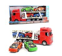 JINJIA 757T00592 City Heroes Racing Truck 1:24 TACHAN Voiture Jouet Multicolore