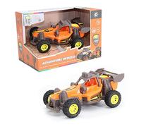 JINJIA 757T00596 Buggy Lights-Sound City Heroes 1:42 Tachan Toys Multicolore