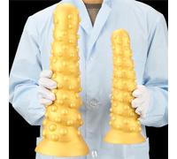 JINJIZHI BDSM Plug Anal surdimensionné gode énorme godes anaux doux XXL bouchons anaux godemichet Anal dilatateur d'anus Plug Anal Vaginal jouets sexuels for femmes hommes(S)