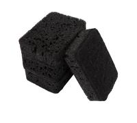 JINJUMEI 4 Pièces Eponge Vaisselle Éponges de Nettoyage Éponges Magiques Éponge Lavable Décontamination Eponges Lavables Reutilisables pour Cuisine Maison Évier Mural Salle de Bain