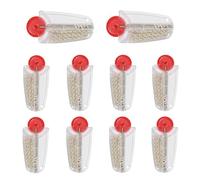 JINJUMEI Lot de 10 Accessoires compatibles avec Les briquets, Ensemble d'accessoires pour Briquet pour mèche de Briquet Zippo, Pierres et Joint Non Volatile