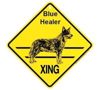 JINKAIRUI Plaque murale en métal en forme de chien avec prudence pour maison, bureau, bar, intérieur et extérieur, 20,3 x 20,3 cm