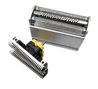 JinkySier Tête de Rasoir de Rechange Acier INOX Coupe Fluide Soin du Visage | Bloc Couteaux Compatible avec Braun 5483 5484 5497 5504 5505 5515 5520 5610 5663 5612 5613 5704 5705 5720