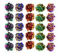 Jinlaili 20PCS Balles Colorées pour Chat 6CM - Jouet Interactif pour Chaton et Chien en Papier