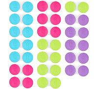 Jinlaili 20PCS Étui de Lentilles de Contact de Voyage, Coloré Conteneur de Lentilles de Contact, Mini Boîte de Lentilles de Contact, Portable Étui à Lentilles de Contact avec Capuchons L et R