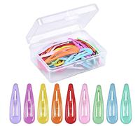 Jinlaili 30 Pièces Mini Pinces à Cheveux Fille, Barrettes à Cheveux en Métal, Pinces à Cheveux à Pression pour Filles, Mignon Épingle à Cheveux, Accessoires de Cheveux pour Femme Filles Enfants Bébé
