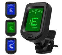 Jinlaili Accordeur Chromatique à Pince,Accordeur de Guitare avec Ecran Couleur LCD 360°,Chromatique à Pince Tuner Portable,Accordeur à pince compact,pour Guitare,Basse,Violon,Ukulélé