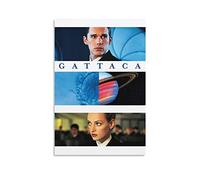 JINLIMAO Impression Sur Toile 50 * 70CM Senza Cornice Gattaca Retro Film Poster 90s Vintage Canvas Wall Art Poster Decorativo Camera da letto Casa moderna Stampa Immagini Artwork Poster