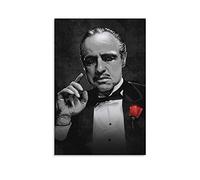JINLIMAO Peintures Sur Toile 60 * 90CM Senza Cornice VitoS Corle-one Retro Gentleman Poster Decorazione Soggiorno Camera da letto Pittura