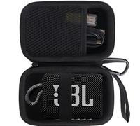 JINMEI Étui de rangement rigide en EVA compatible avec haut-parleur JBL Go 3/JBL Go 4 Mini haut-parleur Bluetooth portable Boîte de rangement de voyage