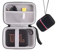JINMEI Étui de rangement rigide en EVA compatible avec JBL Go 4/JBL Clip 5/JBL Clip 4 ultra portable Mini haut-parleur Bluetooth Boîte de rangement de voyage (JBL Go 4)