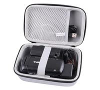 JINMEI Étui de Transport Rigide en EVA Compatible avec caméscope Sony HDRCX405/HDRCX455 Handycam/Panasonic HC-V180K HD (Gris)