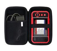 JINMEI Étui de Transport Rigide en EVA Compatible avec Scanner Launch CRP123 OBD2/CRP129 Lecteur de Code de Voiture