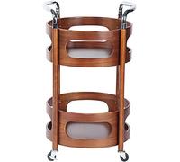 JINMUXUAN Chariot de service à roulettes, chariot à vin pour la maison, la cuisine, l'hôtel, la cuisine, l'extérieur, la cuisine, les boissons, la restauration, le thé, petit chariot sur roulettes