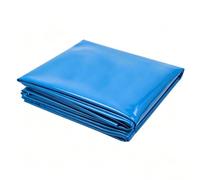 Jinnrug Revêtement d'étang de Jardin, Doublure d'étang d'aspect Naturel | Solution de sous-couche idéale, flexible, résistante aux déchirures, aux UV, bleu(4x5m)