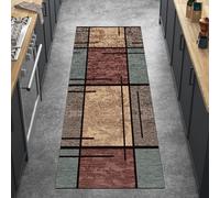 Jinnrug Tapis de Couloir Extra Long pour Cuisine, Cuisine, Chambre, entrée, décoration, antidérapant, 1m/1,5m/2m/2,5m/3m/3,5m/4m/4,5m/5m/6m(70×350cm)