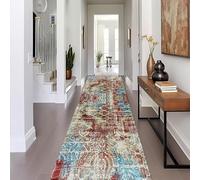 Jinnrug Tapis de Couloir Moderne Extra Long 1m/1,5m/2m/2,5m/3m/3,5m/4m/4,5m/5m/6m, pour entrée, Cuisine ou Chambre. Tapis de Sol antidérapant et décoratif.(70×200cm)