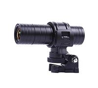 Jinpei JD-02BM Caméra de tableau de bord 1080p pour moto, vélo, batterie remplaçable, sport de plein air, étanche, grand angle, accéléromètre, enregistrement en boucle inclus 64 Go