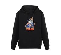 JINPUJING Jack Miller Number 43 Australia Mens Hoodies Printed Graphic Pullover Unisex Black Sweatshirts XXL