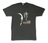 JINQIANXI Joe Cocker Profile Hymn for My Soul 2009 Tour Dark Grey Mens T Shirt New Nos Size 3XL