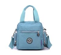 Jinqiaoer Sac à Main En Nylon Imperméable à L'épaule Femmes Occasionnelles Cartable Sac Momie Sac Banlieue