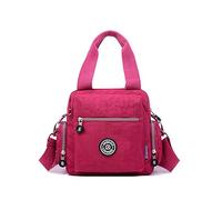 Jinqiaoer Sac à Main En Nylon Imperméable à L'épaule Femmes Occasionnelles Cartable Sac Momie Sac Banlieue