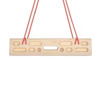 JINQIGG 2. Planche à suspendre réglable pour l'escalade intérieure - Entraîneur de préhension avec installation facile et design portable pour accrocher la touche en bois et la traction