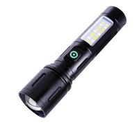 JINQIGG Appareil d'éclairage rechargeable équipé d'une batterie de 5000 mAh qui peut être chargée via USB en alliage d'aluminium robuste, il est adapté pour l'exploration et les utilisations en plein