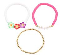 JINQIGG Bracelet artisanal sur le thème des océans en argile polymère pour les étudiants à la mode et les amateurs d'océaniques, Conforme à l'image