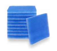 JINQIGG Dix attrape-particules en polyester de qualité supérieure MERV 7 évalué double tamisage pour sortie de sèche-linge de rechange pour sortie de sécheuse d'intérieur Structure de tamisage