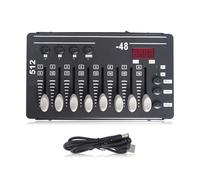 JINQIGG DMX512 Contrôleur d'éclairage 3 broches 2 W faible puissance pour bandes et planificateurs d'événements Contrôle précis Équipement d'éclairage d'événement