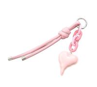 JINQIGG Porte-clés en corde tressée à suspendre pour sac à main ou sac à dos de voiture, C