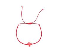 JINQIGG Styles Bracelet multicolore en alliage avec croix réglable pour cadeau spécial, Conforme à l'image