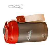 JINQIGG Tasse de voyage portable auto-mélangée 300 ml LED avec moniteur de température et construction en acier inoxydable de qualité alimentaire nettoyage rapide tasses intelligentes pour boissons