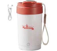 JINQIGG Tasse de voyage portable auto-mélangée 300 ml LED avec moniteur de température et construction en acier inoxydable de qualité alimentaire nettoyage rapide tasses intelligentes pour boissons