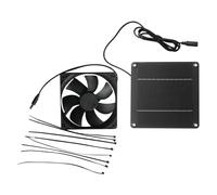 JINQIGG Ventilateur D'extraction d'air À Énergie 4W Ventilation Robuste pour Hangars Coopératives Dissipation Thermique Ventilateur De Dissipation Thermique